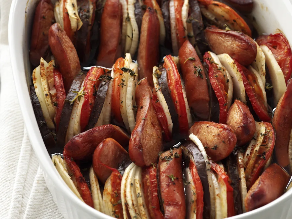 Sausage and Vegetable Casserole