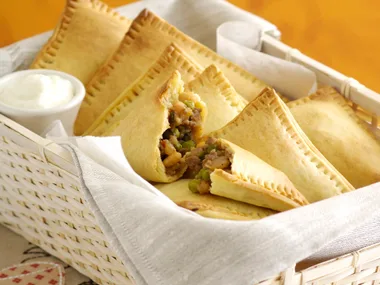 Spicy Bean Turnovers