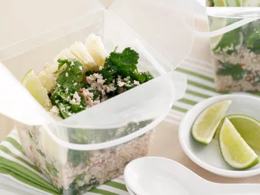 Thai chicken larb