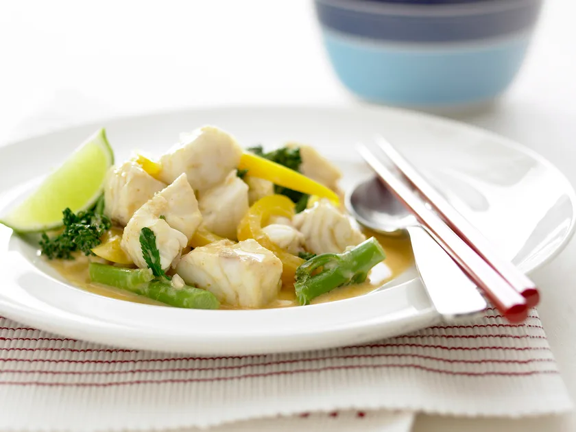 Thai fish curry