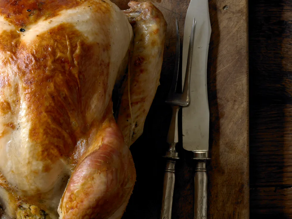Turkey with Orange Macadamia Stuffing