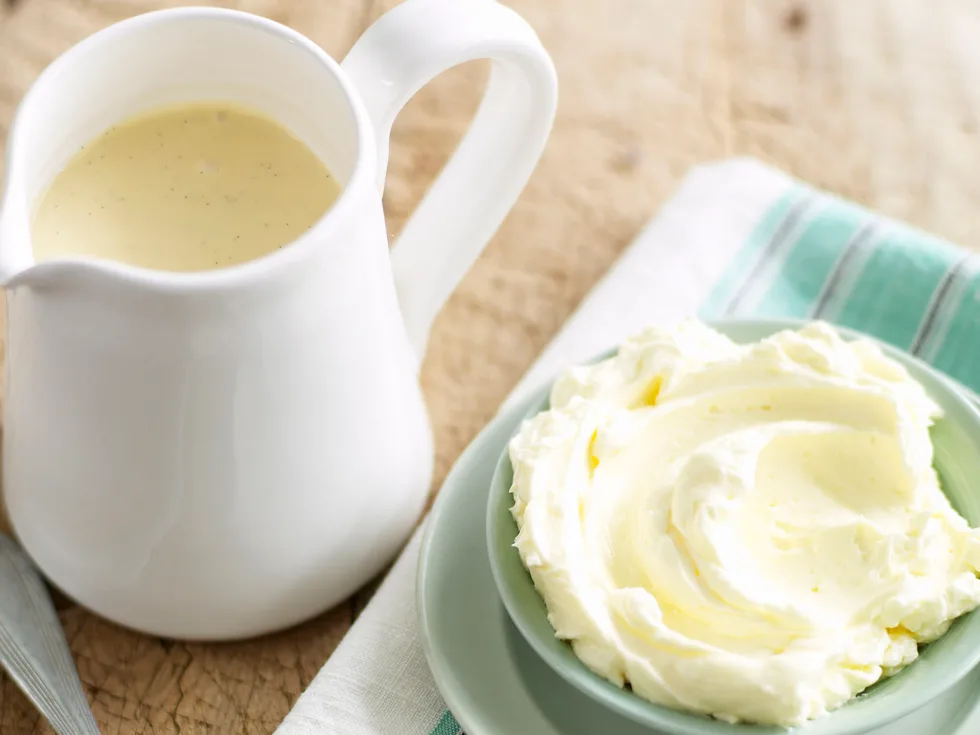 Brandy Custard and Brandy Butter