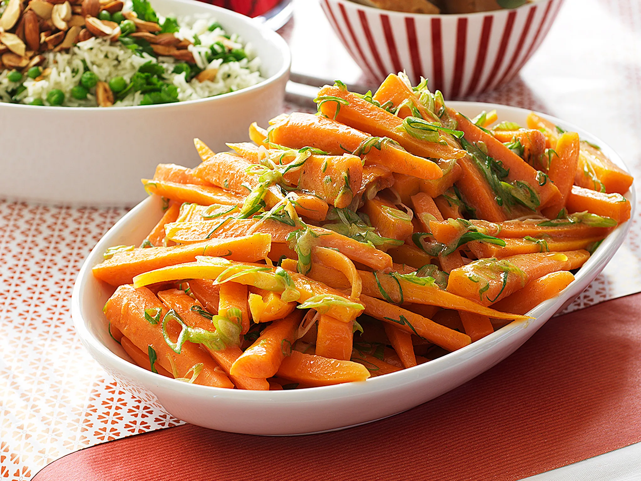 CARROTS WITH SPICED BUTTER