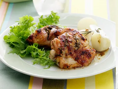 Chicken with Capers, Anchovies and Rosemary