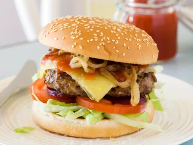 classic beef burger