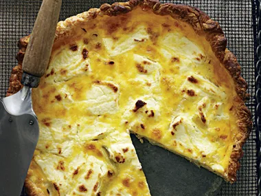 Goats Cheese and Leek Tart