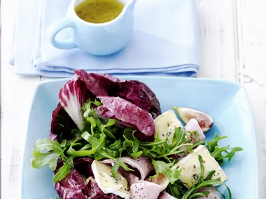 Ham, Blue Brie and Figs with Honey