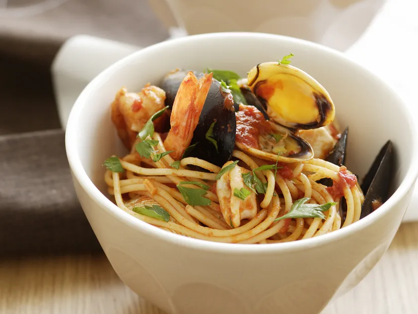 Spaghetti marinara