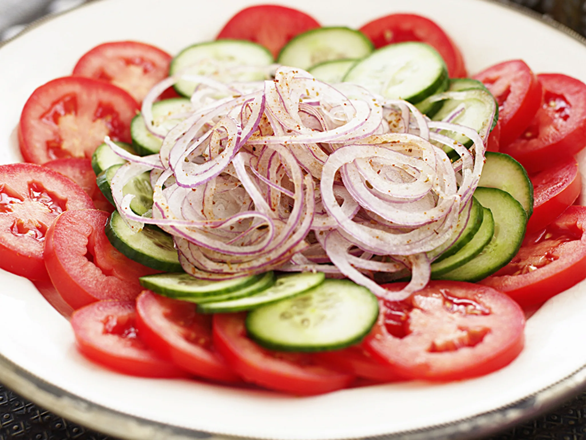 Tomato and Cucumber Salad