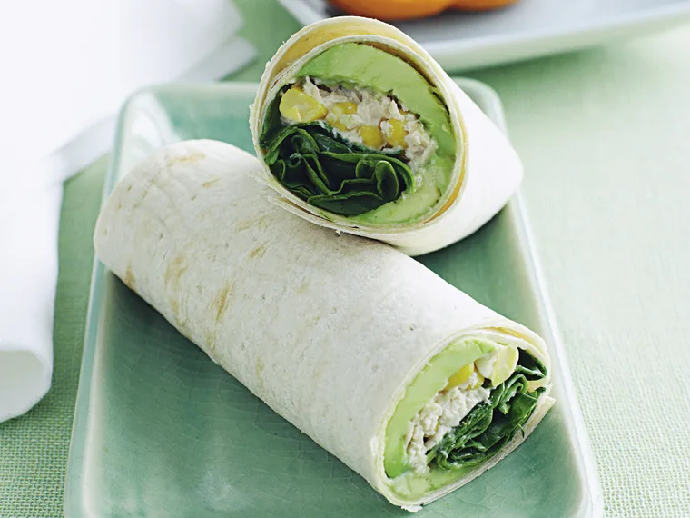 Tuna and Sweet Corn Crisp Wrap