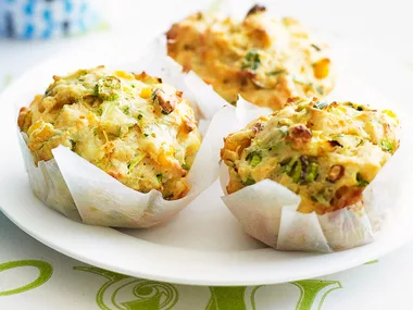 ZUCCHINI AND CORN MUFFINS