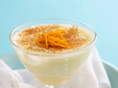 orange and Cinnamon mousse