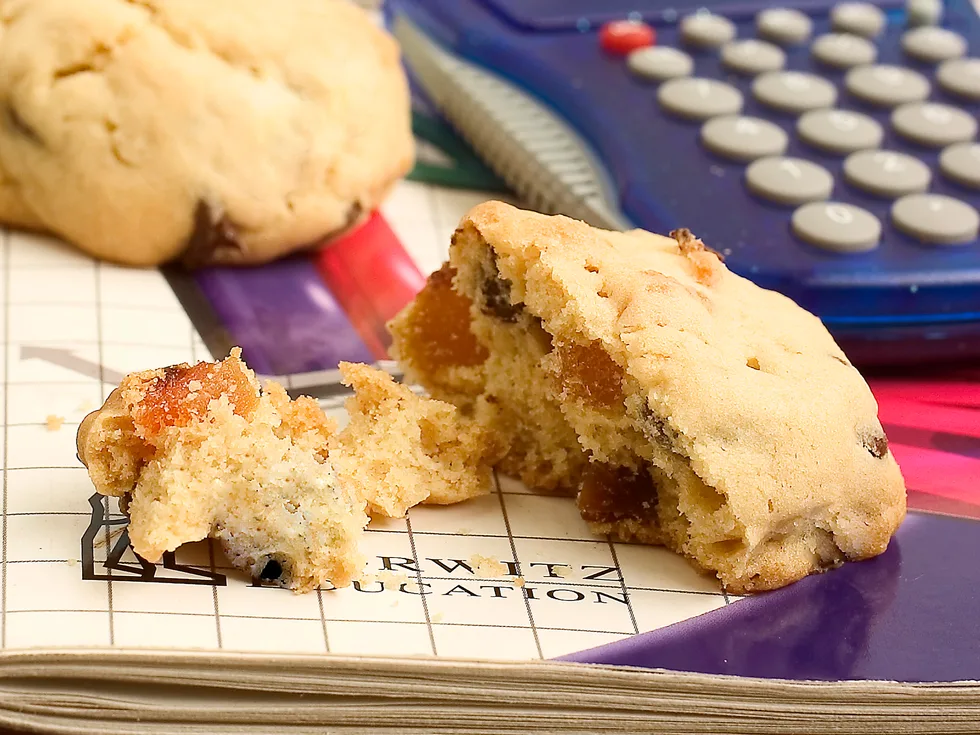 Apricot and Walnut Biscuits
