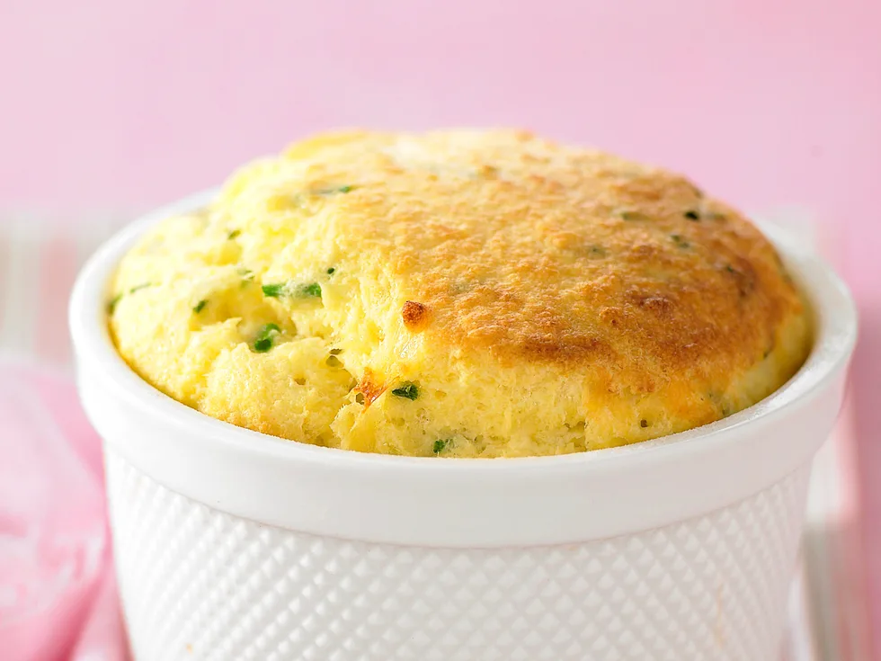 CAULIFLOWER and CHEESE SOUFFLE