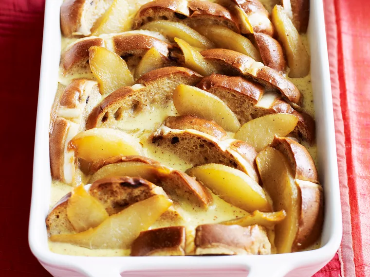 Easter Bun Pudding
