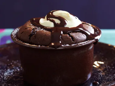 Hot Chocolate Souffle