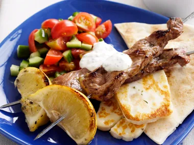LAMB SOUVLAKI