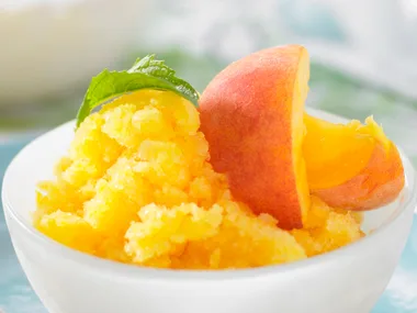 Peach Granita