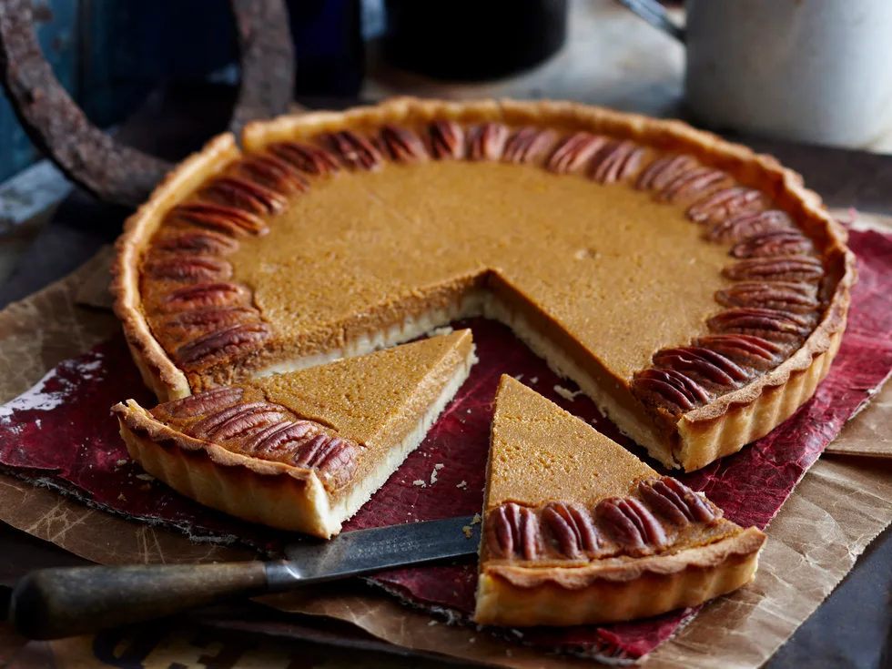 Pumpkin Pecan Pie