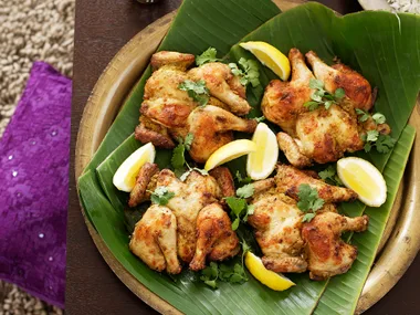 Spiced Roasted Spatchcocks with Coriander