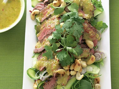 Spicy Thai Beef Salad with Nam Jim Dressing
