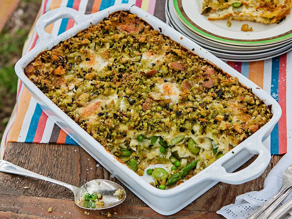 Spring lasagne