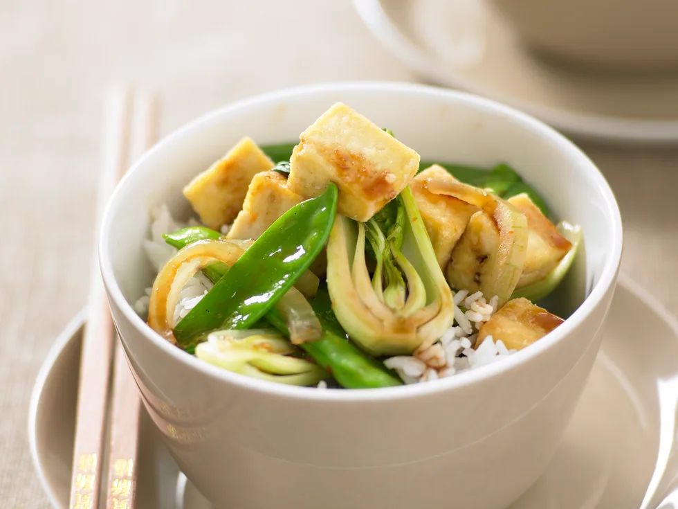 tofu with mixed vegetables