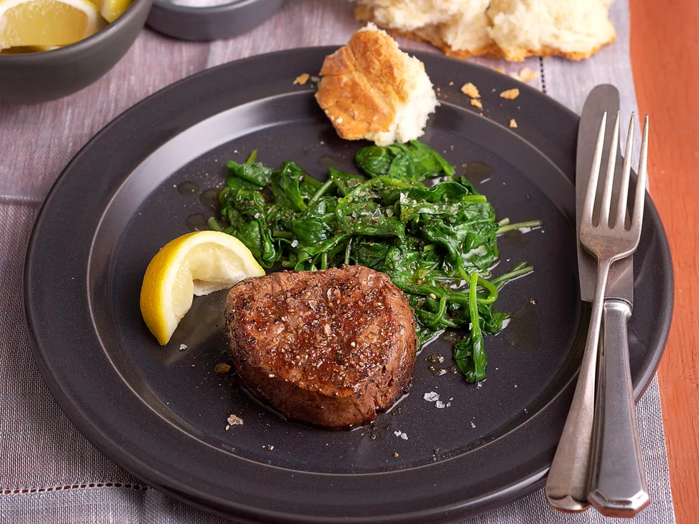 Italian garlic and oregano marinated steak