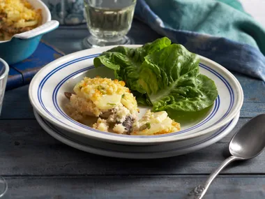 lemony kipper and potato bake