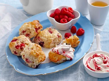Mixed berry scones