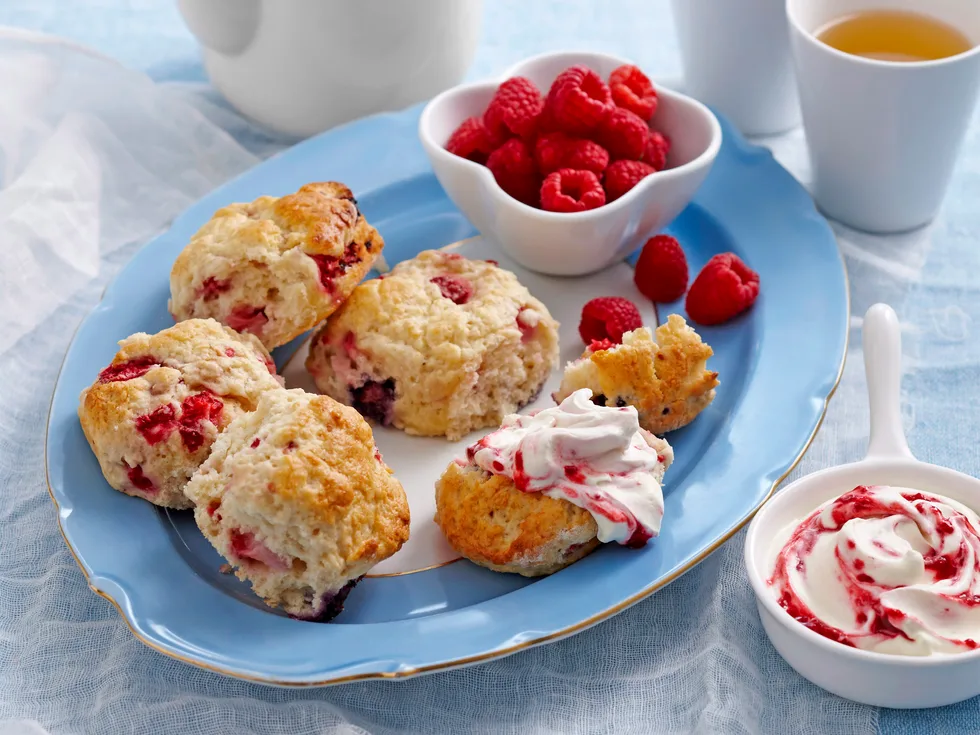 Mixed berry scones