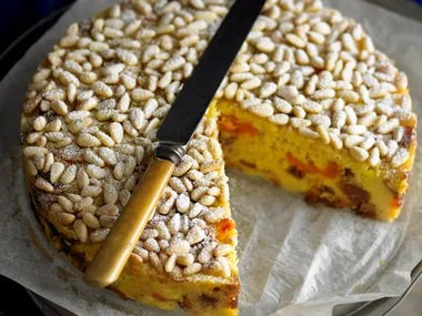 polenta and fig cake