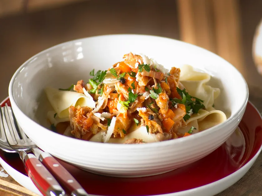 Slow-cooked winter ragu