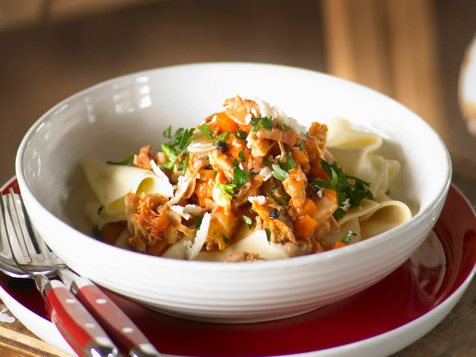 Slow-cooked winter ragu