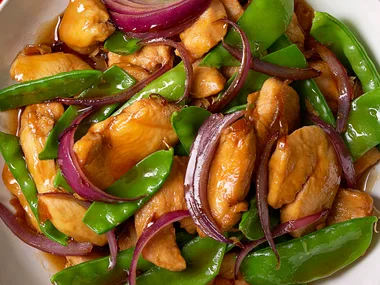 Traditional caramel chicken