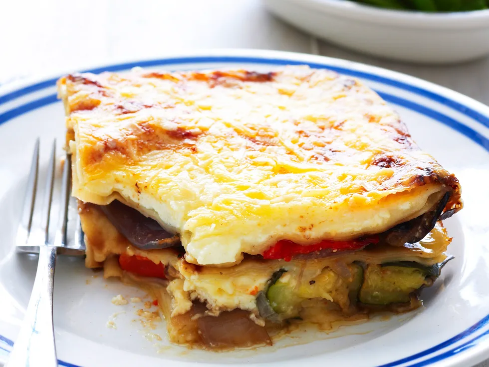 vegie and ricotta lasagne