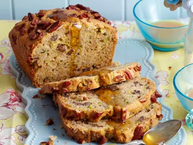 Zucchini and pecan loaf