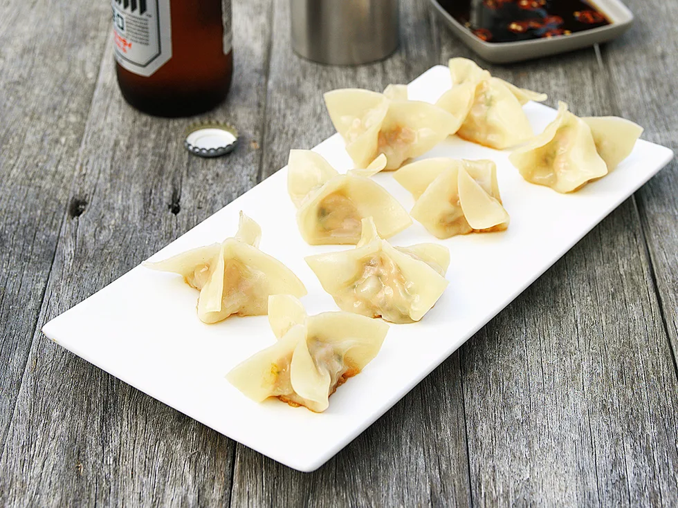 pot-sticker dumplings