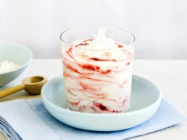 Vanilla Bean and Crushed Berry Ripple