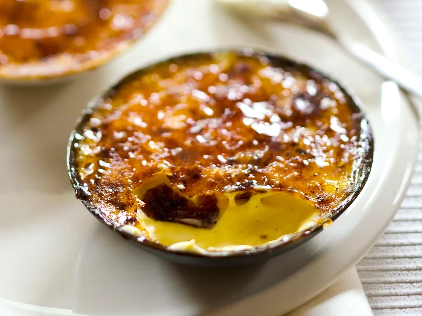 Vanilla creme brulee