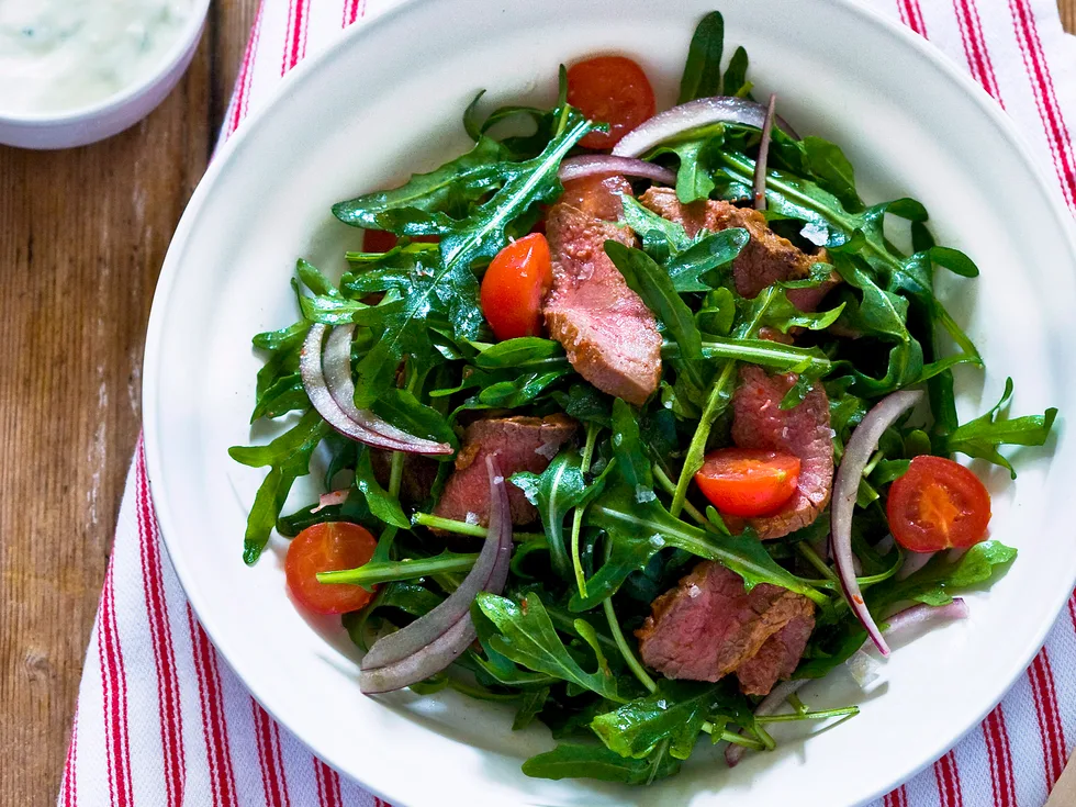 Let's do Lunch - Tandoori lamb salad