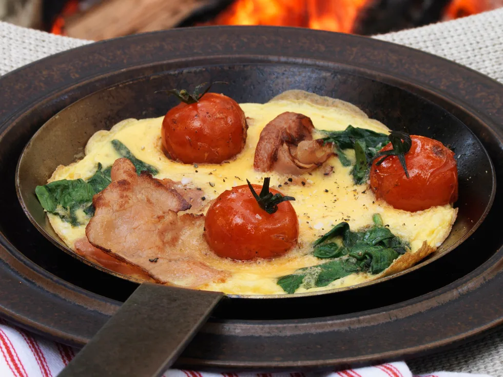 Living - Tree Change - Campfire Breakfast