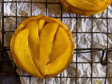Pear and Vanilla Tarte Tatin