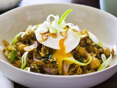 BBQ duck nosi goreng