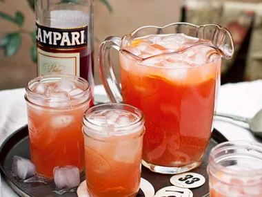 CAMPARI SUMMER BLUSH COCKTAIL