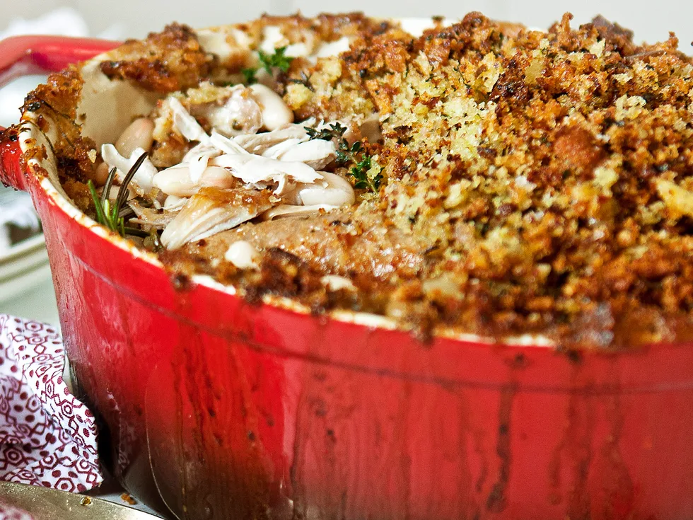 Chicken and pork cassoulet