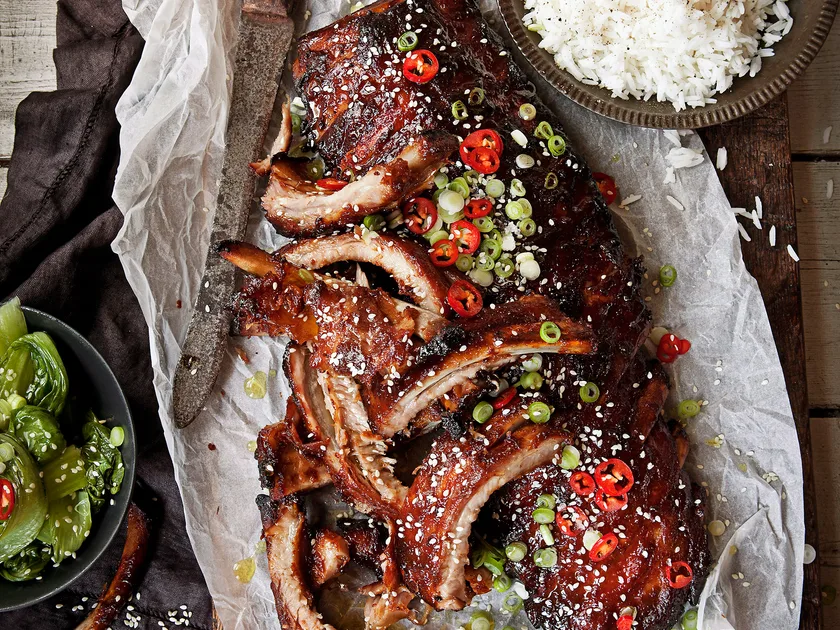 Chinese hoisin ribs