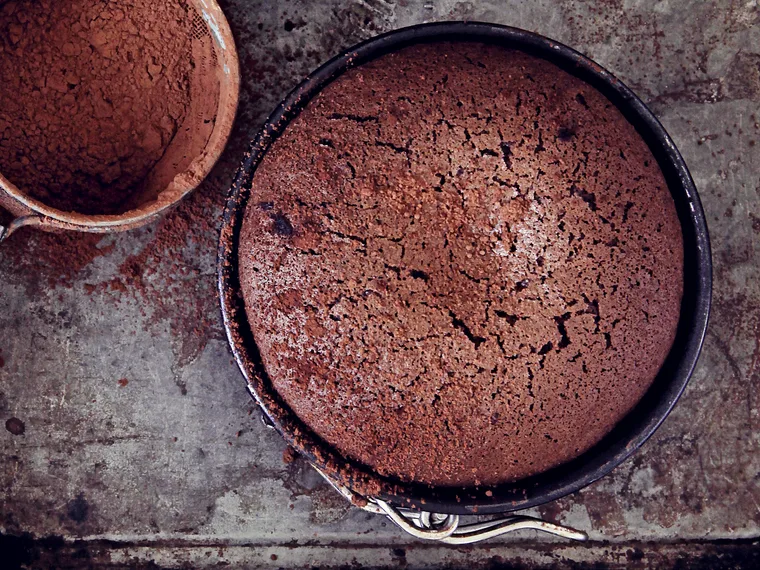 Chocolate orange mud cakes