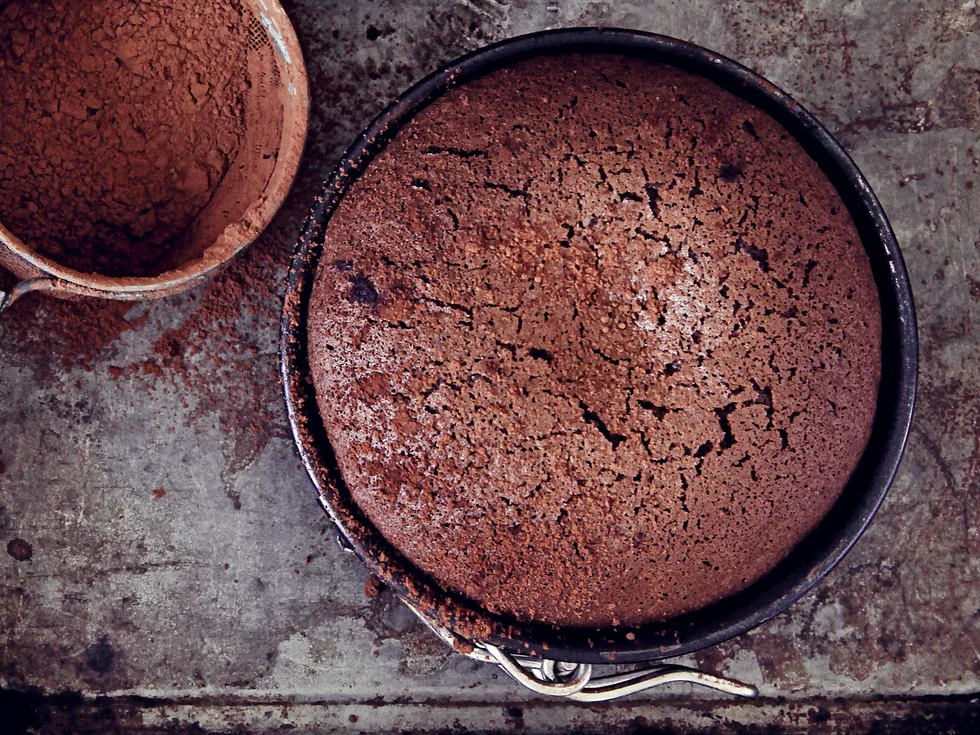 Chocolate orange mud cakes