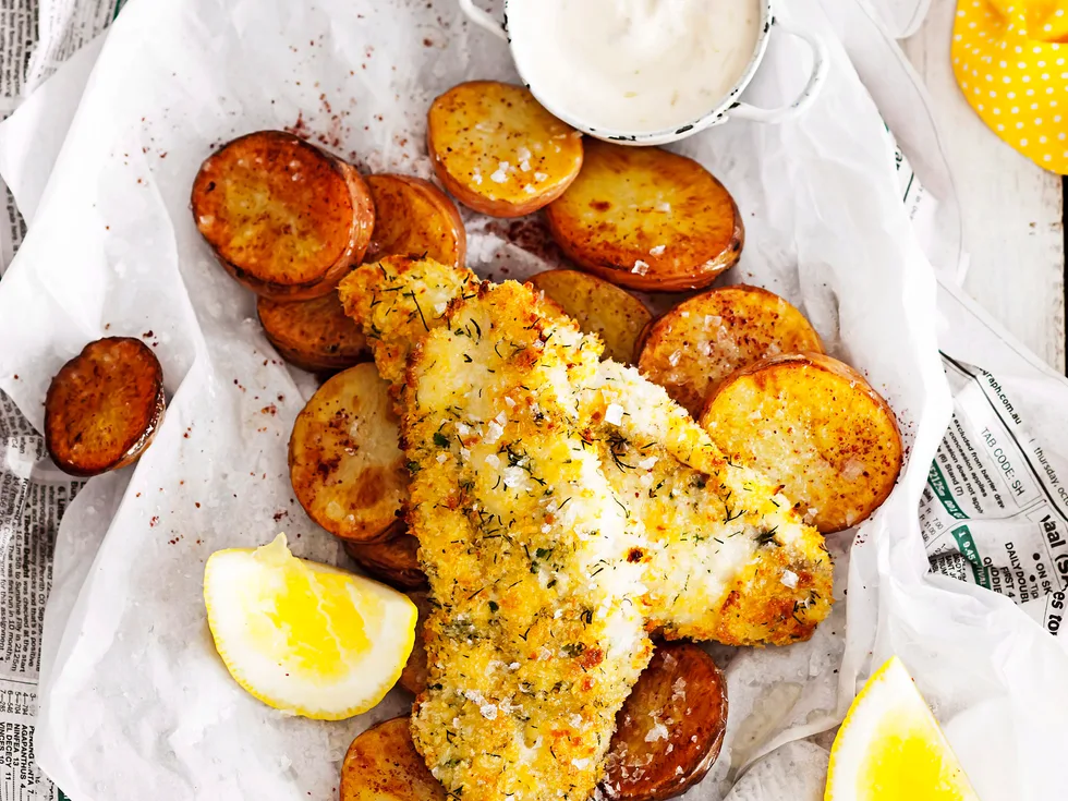 HEALTHY FISH and CHIPS